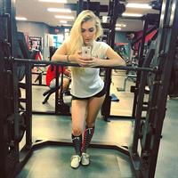 Anna Faith Carlson taking a selfie