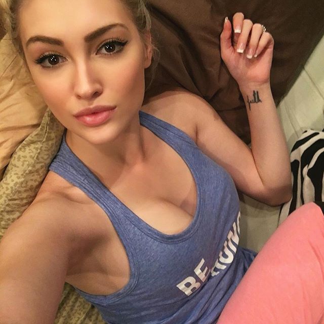 Anna Faith Carlson taking a selfie