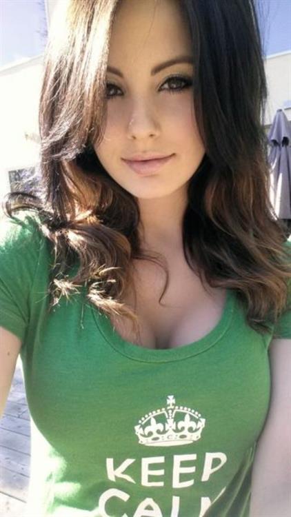 Brittany Young taking a selfie