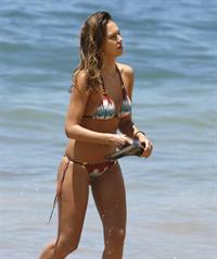 Jessica Alba celebrating her 35th birthday in Hawaii in April 2016