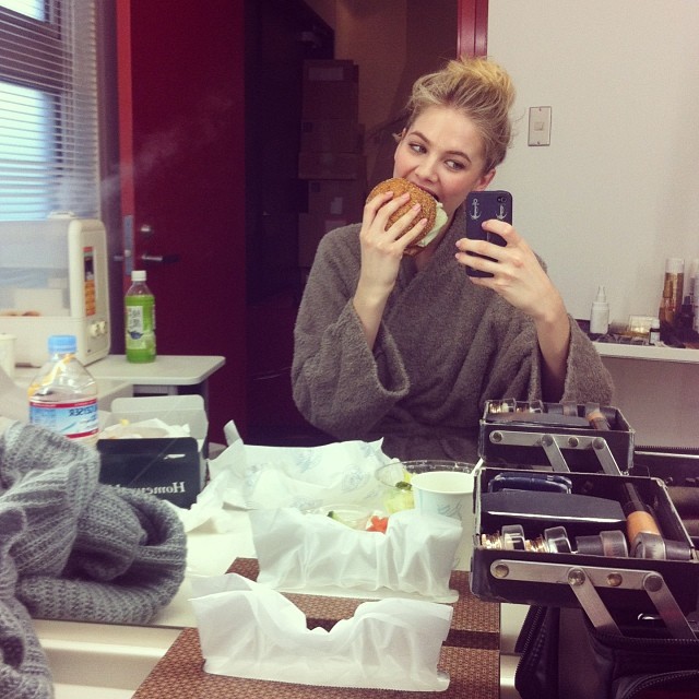 Megan Blake Irwin taking a selfie