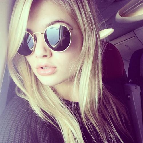 Megan Blake Irwin taking a selfie