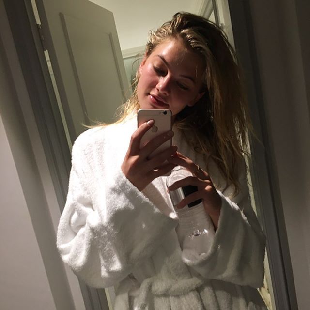 Megan Blake Irwin taking a selfie