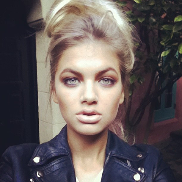 Megan Blake Irwin taking a selfie