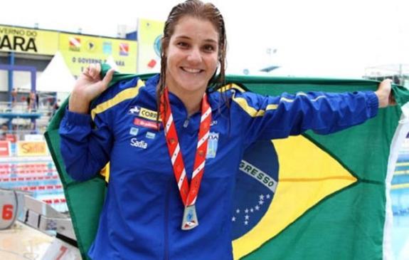 Juliana Veloso was a diver for Brazil in the 2012 London Olympics