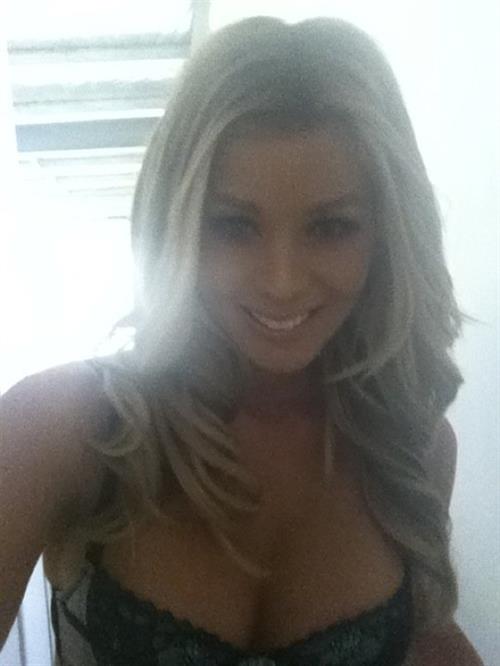 Sheridyn Fisher in lingerie