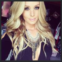 Sheridyn Fisher taking a selfie