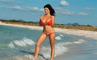 Denise Milani in a bikini