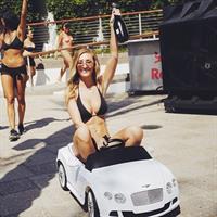 Caitlin Arnett in a bikini