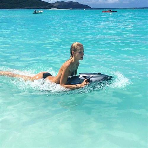 Kimberley Mens in a bikini