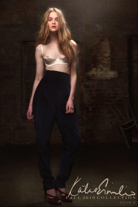 Rosie Tupper in lingerie