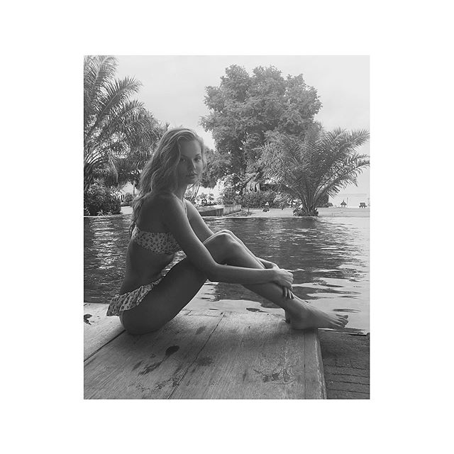 Magdalena Frackowiak in a bikini