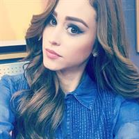 Yanet Garcia taking a selfie