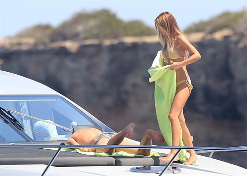 Ann Kathrin Brommel in a bikini