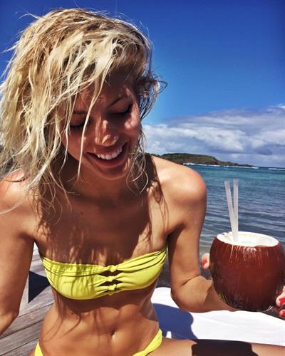 Devon Windsor in a bikini