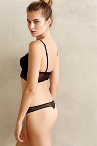 Bridget Malcolm in lingerie