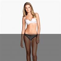 Bridget Malcolm in lingerie