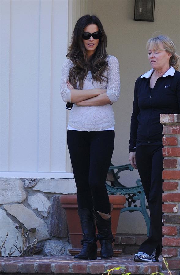 Kate Beckinsale out and about in Beverly Hills 1/19/13 