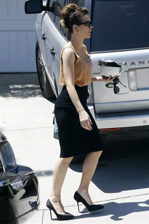 Kate Beckinsale in heels while heading to Pantages Theatre in Hollywood may 12-2013 
