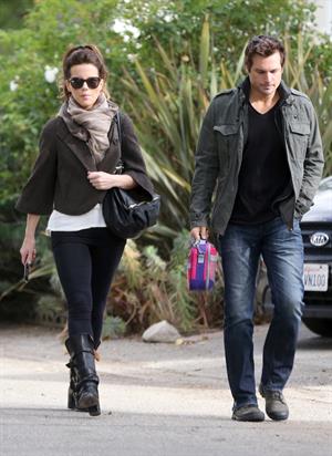Kate Beckinsale headed to a high school football game in Studio City 11/10/12