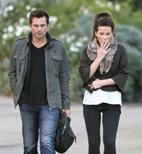 Kate Beckinsale headed to a high school football game in Studio City 11/10/12