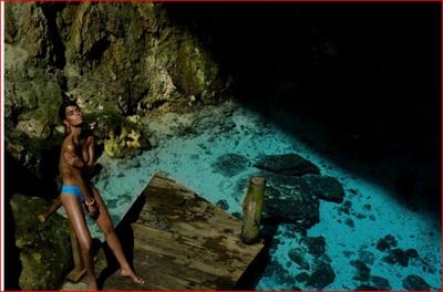 Cris Urena in a bikini