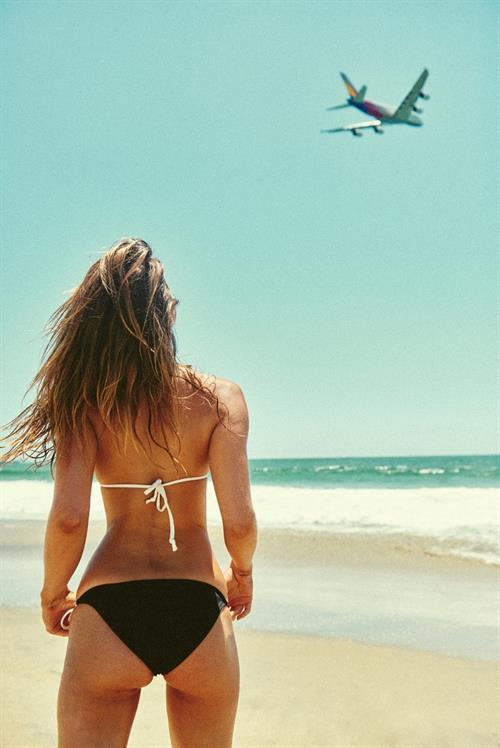 Jehane Paris in a bikini - ass