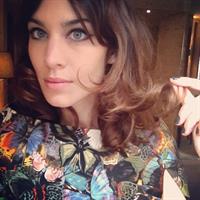 Alexa Chung taking a selfie
