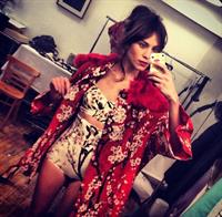 Alexa Chung taking a selfie