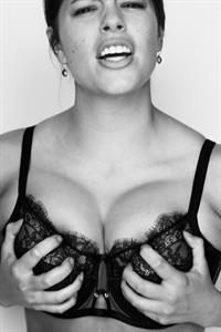 Ashley Graham in lingerie