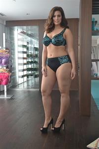 Ashley Graham in lingerie