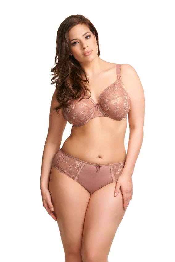 Ashley Graham in lingerie