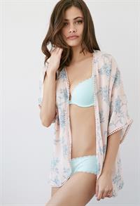 Yara Khmidan in lingerie