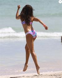 Yara Khmidan in a bikini - ass