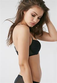 Yara Khmidan in lingerie