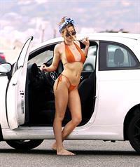 Bella Thorne bikini photo shoot on Zuma beach