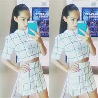 Christina Marie Harris taking a selfie