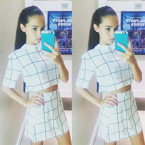 Christina Marie Harris taking a selfie