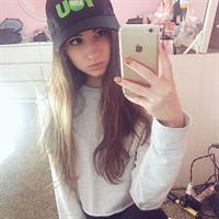 Christina Marie Harris taking a selfie