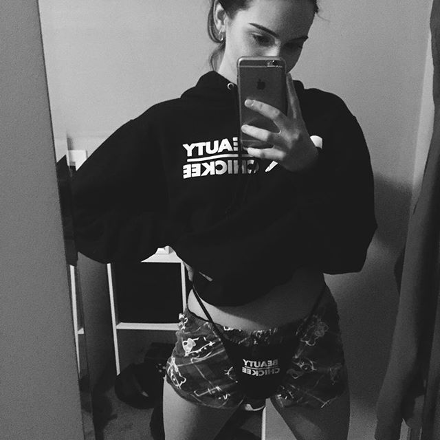 Christina Marie Harris taking a selfie