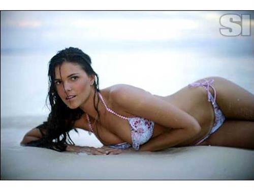 Marta Menegatti in a bikini