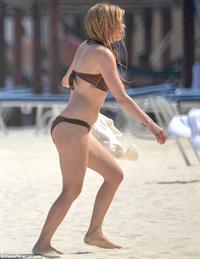 Avril Lavigne in a bikini