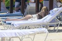 Avril Lavigne in a bikini