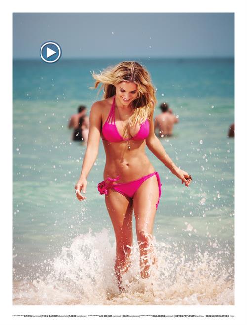 Chelsea Salmon in a bikini