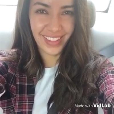 Mercedes Terrell taking a selfie