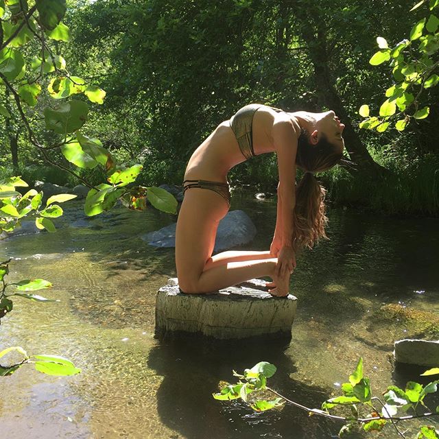 Mercedes Terrell in a bikini