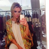 Katrina Bowden taking a selfie