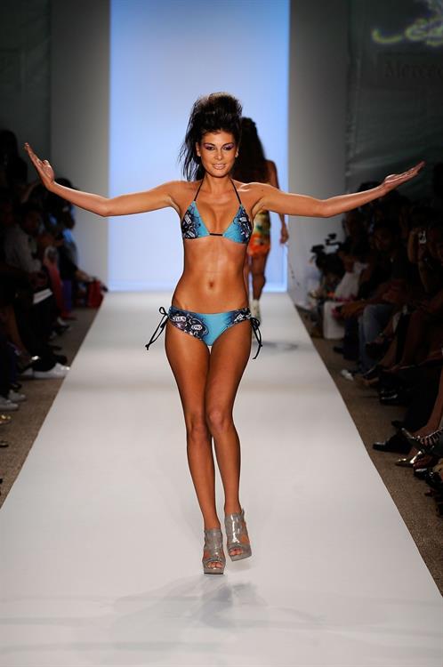 Angela Martini in a bikini