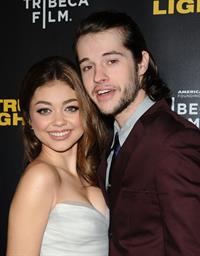 Sarah Hyland  Struck By Lightning  LA premiere 1/6/13