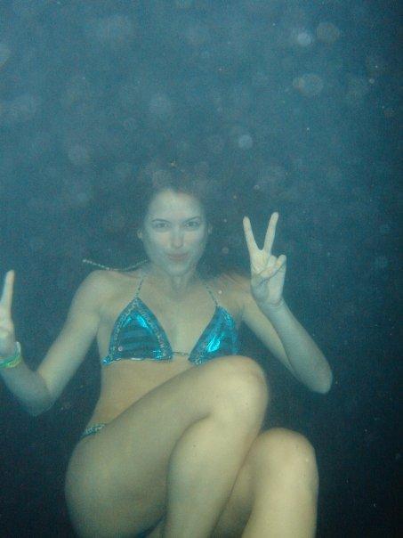 Daniela Pinedo in a bikini